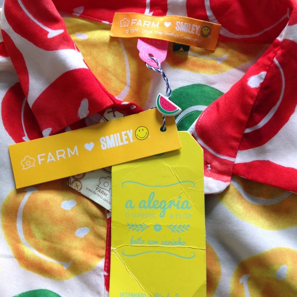 FARM Rio Rainbow Smiley Jumpsuit - Picture 10 of 14